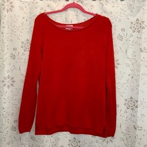 Never Worn Red Ladies Old Navy Sweater Large